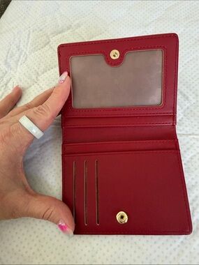 Forever Young Red Card & Key Holder with ID Window